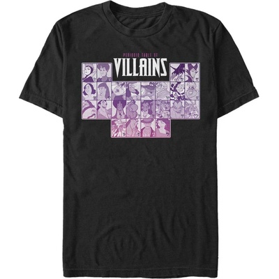 ZOOT. Fan Черна мъжка тениска на Disney Периодични злодеи ZOOT. Fan | Cheren | МЪЖЕ | L