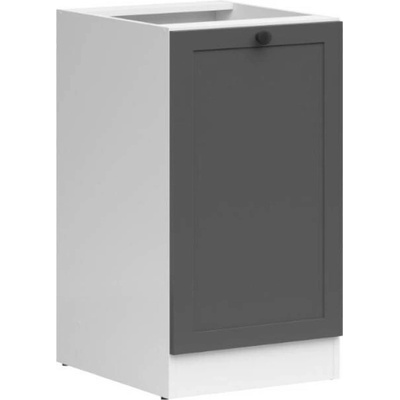 Junona Line Ramka skříňka D1D/50/82 P, bílá/grafit – Zboží Dáma