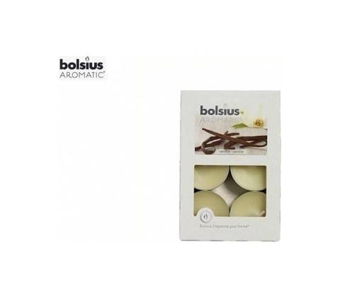 Bolsius aromatic Vanilla 6ks