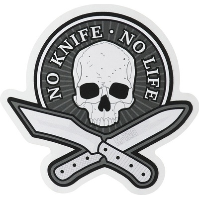 Samolepka M-Tac No Knife-No Life - svietiací