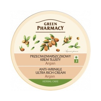 Green Pharmacy Face Care Argan výživný protivráskový krém pro suchou pleť (0% Parabens) 150 ml