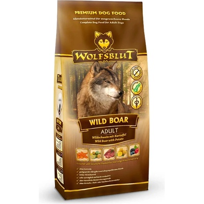 Wolfsblut Wild Boar Adult 2 kg divočák s bramborem