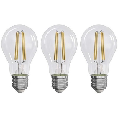 Emos LED žárovka Filament A60 E27 5 W 75 W 1 060 lm neutrální bílá 3ks