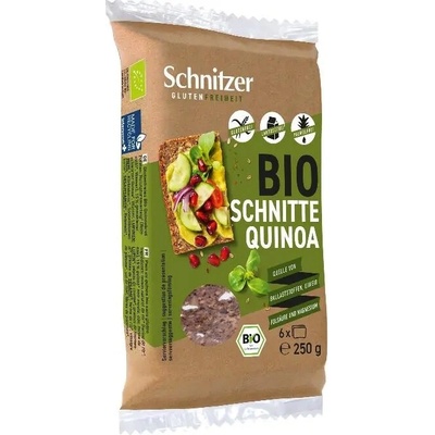 Schnitzer Tmavý chlebík z quinoy 250 g