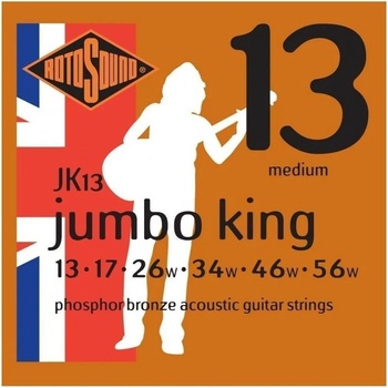 Image 1 of Rotosound JK13 Jumbo King Струни за акустична китара (JK13)