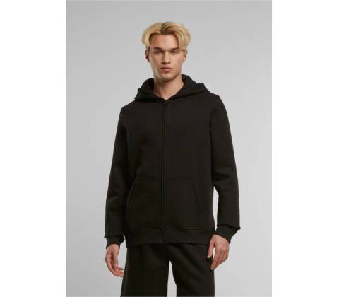 Urban Classics Basic Essential Zip Hoody black