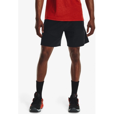 Under Armour šortky UA Knit Woven Hybrid shorts BLK 1366167-001