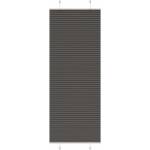 vidaXL Плисирана щора черна 70x200 cm Ширина на плата 69, 4 cm (4015154)