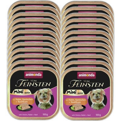 Animonda Vom Feinsten mini senior kuře králík 24 x 100 g