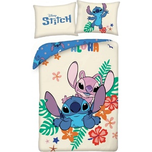 Halantex Детски спален комплект Halantex - Lilo & Stitch, Aloha (LS-5609BL)