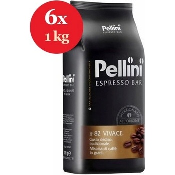 Pellini Espresso Bar n°82 Vivace 6 x 1 kg