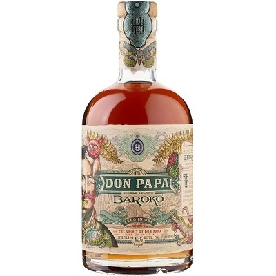Don Papa Baroko 40% 0,2 l (holá láhev)