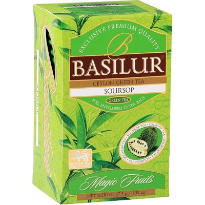 Basilur Magic Green Soursop 25 x 1,5 g