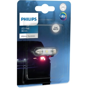 Image 1 of Philips Крушка, LED, светлини купе PHILIPS C5W, 12V, 1W, 6000K, 50lm, 1 бр