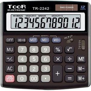  Настолен калкулатор toor tr-2242 (tr-2242) Калкулатори