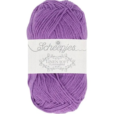Příze Scheepjes Linen Soft fialová