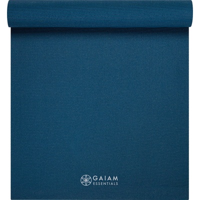 GAIAM Постелка за йога essentials, тъмносиня - тъмно синьо