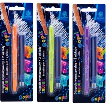 Astra Oops! modré dve gumy 2ks náplní 201022002