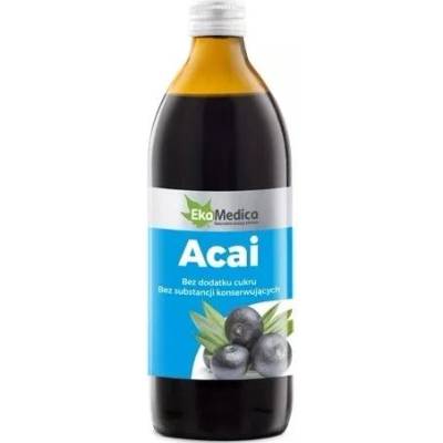 EkaMedica Сок от акай с каму-каму и натурален витамин С, 500 ml, EkaMedica (671419 EK)