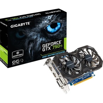 GIGABYTE GeForce GTX 750 Ti WINDFORCE 2X 2GB GDDR5 128bit (GV-N75TOC2-2GI)