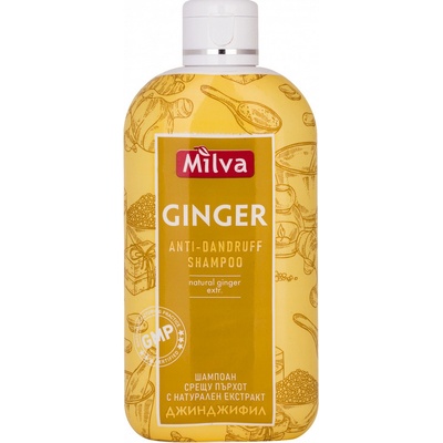 Milva Šampón so zázvorom proti lupinám 200 ml