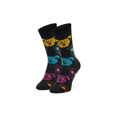 Happy Socks Дълги чорапи unisex DOG01-9050 Черен (DOG01-9050)