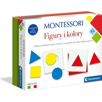 Clementoni Montessori tvary a farby
