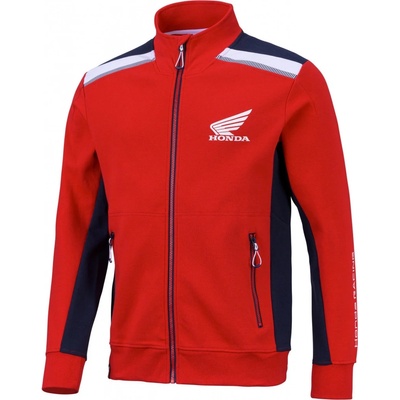 HONDA mikina RACING Cardigan 23 Zip red – Zboží Mobilmania