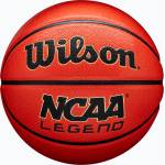 Wilson Баскетболна топкa Wilson NCAA Legend orange/black rozmiar 7