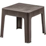 Horecano SA-Маса за шезлонг "WOOD" 44x44xh41cm КАФЯВА (2594) (0151461)