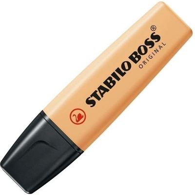 Stabilo Zvýrazňovač BOSS Original Pastel -světle oranžový