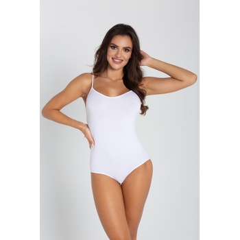 Gatta Bodywear Дамско боди тип потник в бялоeh-1056-white - Черен, размер s