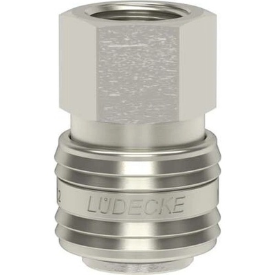 Lüdecke rychlospojka Standard, závit G1/2"i, poniklovaná