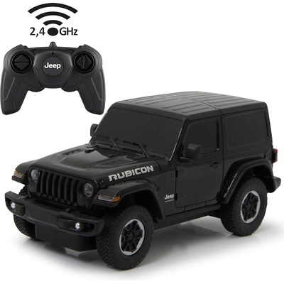 Jamara Jeep Wrangler JL RC auto 1:24 čierne 2,4 GHz