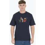 Peaceful Hooligan Тениска Peaceful Hooligan Men's Peaceful Poster Regular Fit T-Shirt - Navy