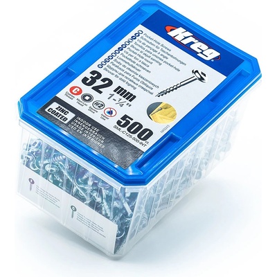 Samorezné skrutky do dreva 32 mm KREG – 500 ks