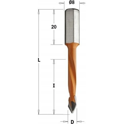 CMT Orange Tools C368.080.12