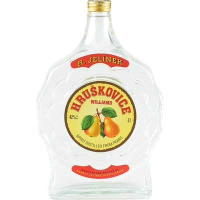 Rudolf Jelínek Hruškovice 42% 3 l (kartón)
