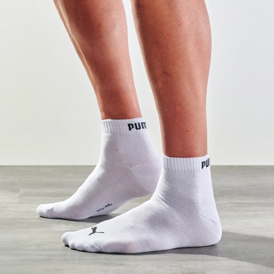 Puma B Kotníkové ponožky Quarter sada 3 párů černé bílá