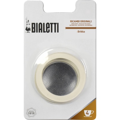 Bialetti Комплект резервни уплътнения и филтри за кафеваркa Bialetti 4 чаши (0800014)
