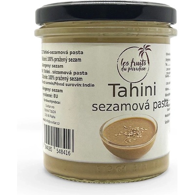Les fruits du paradis Tahini sezamová pasta 500 g