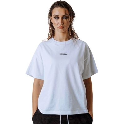 Relaxed fit tričko POWER 894 bílé