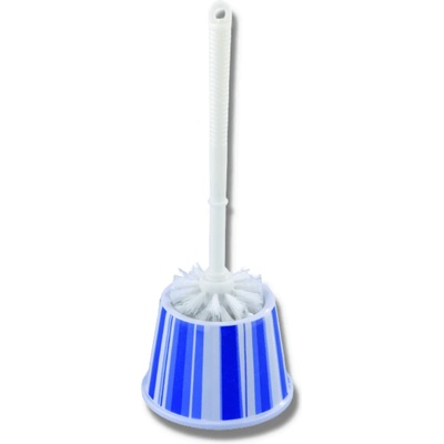 WENKO Четка и поставка за тоалетна Wenko, синя лента