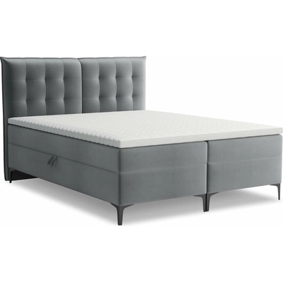 Makamii Mikana boxspring šedá
