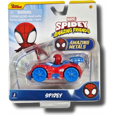 Spidey Spider-Man Diecast Metal Car 7.5 cm