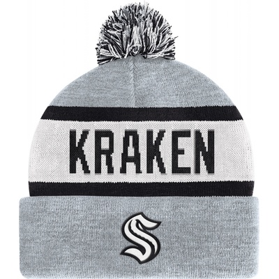 Fanatics pánská Zimní čepice Seattle Kraken Biscuit Knit Skull