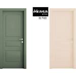 èkasa group Интериорна врата с каса EKASA LIGHT 80×210×12 см - Дясна, Магнитна брава, Двуцветна Oliva/Cipria (ME-109/OLIV/CIPRIA)