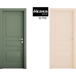 èkasa group Интериорна врата с каса EKASA LIGHT 80×210×12 см - Дясна, Магнитна брава, Двуцветна Oliva/Cipria (ME-109/OLIV/CIPRIA)