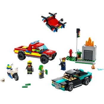 LEGO® City - Fire Rescue & Police Chase (60319)