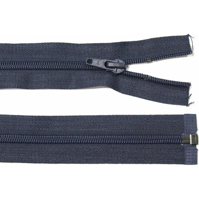Spirálový zip no.5 rozepínací 60cm - více barev color: 730 tmavě modrá